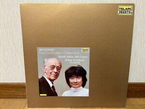 クラシックLP　日テラーク　20PC-2004　ルドルフ・ゼルキン、小澤征爾、ボストン響　ベートーヴェン／ピアノ協奏曲第４番