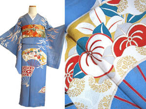 освежение ... Sakura лаковый ткань античный выходной костюм вышивка 