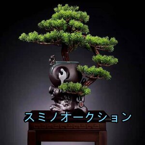 人気美品★ 芸術 ．禅意人工盆栽 フェイク鉢植えデスク・デスクトップディスプレイ、シミュレーション、オフィス禅の庭の装飾