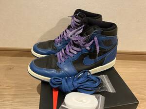 AIR JORDAN 1 RETRO HIGH OG DARK MARINA BLUE 555088-404 （ダークマリーナブルー/ホワイト/ブラック）US10 28cm