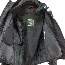 サンプル品 BERIK ベリック ナイロンジャケット 3302 BLACK 50 Lサイズ 秋冬 バイクウェア 【バイク用品】_画像8