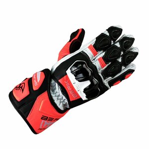 BERIK 新作 山羊革 ゴートレザー ベリック レーシンググローブ G-235107 RED/BLACK XXLサイズ バイク用品 バイクグローブ