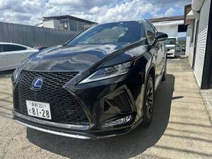 令和3年1月 RX450h Fスポーツ 後期　パノラマルーフ 4WD　車検2年付　