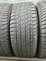 新車外し 265/60R18 2022年製 ミシュラン MICHELIN LATITUDE 新品同様 タイヤ 4本 セット_画像3