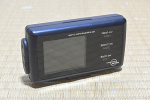 ■中古品■ デイトナ MOTO GPS RADAR LCD 77777 コムテック レーダー探知機