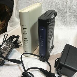 NTT東日本 VDSLモデム　VH−100「4」E「S」と SoftBank ルータ　J18V111.00 中古動作品