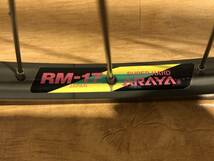 26インチホイール前後セット 【ARAYA RM-17】+【Shimano DEORE LX M550】_画像5