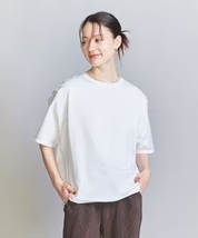 BEAUTY&YOUTH UNITED ARROWS アローズ 23SS ハイゲージコットン天竺シームTシャツ 前後差や袖のパターンでフォルム感の出るシルエット Free_画像3