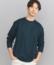 BEAUTY&YOUTH UNITED ARROWS アローズ 22SS ハイゲージコットンスウェットクルーネックカットソー クリーンな表情 さらっとした質感 洗濯可_画像3