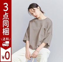 BEAUTY&YOUTH UNITED ARROWS アローズ 23SS ドルマンスリーブポケットTシャツ 品よくリラックススタイルを叶える シンプル 着回し力 MOCA F_画像1