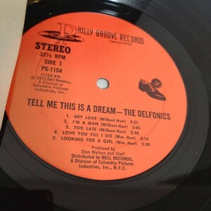 US盤LPレコード◆米 DELFONICS/TELL ME THIS IS A DREAM/PHILLY GROOVE 型番（PG1154）の画像3