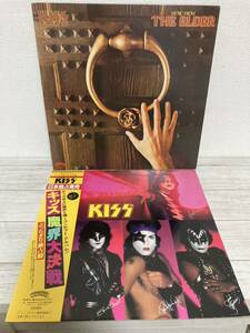 LP KISS 魔界大決戦 独占盤 ポリスターレコード キッス 28S-23 同梱対応 music from THE ELDER 日本盤