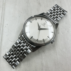 1 jpy ~![8000805-1] used * has overhauled OMEGA/ Omega men's wristwatch 14753-61 Cal.552 self-winding watch 