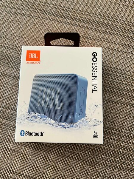 『新品未開封』JBL GO ESSENTIAL Bluetooth スピーカー　ブルー