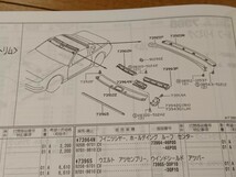 当時物【日産自動車 Z32フェアレディZ 主要整備部品カタログ】旧車 レトロ DATSUN NISSAN 絶版 希少 レア_画像4