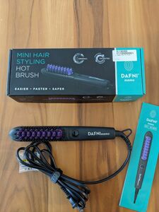 DAFNI nano スタイリングヒートブラシ（パープル）