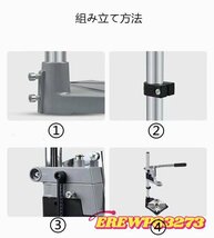 電動ドリルスタンド　掘削　穴あけ ドリルホルダー　ベンチドリル　φ38-φ43m 適合 垂直ドリルスタンド 業務 テーブルト_画像9