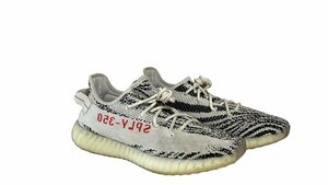 1円●美品 箱付き●アディダス adidas●YEEZY BOOST 350 V2 ゼブラ●カニエウエスト CP9654 日本サイズ28㎝ イージーブースト スニーカー