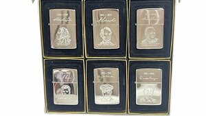 1円●未使用 箱入り●ZIPPO ジッポー●プレジデントシリーズ オイルライター6本セット●アメリカ大統領●89年製 激レア 希少 1932-1989年