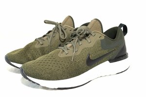 1円●極美品●ナイキ NIKE●odyssey react ローカットスニーカー●26cm●A-09819-200 グリーン×ブラック×ホワイト ニット 緑