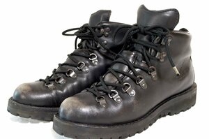 1円●Danner ダナー●30200X マウンテンライト ブーツ●レースアップ ブラック 黒 レザー US9Ｄ メンズ27㎝程度