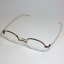 monblue　モンブルー　made in japan 日本製 眼鏡 メガネ フレーム MO032-3-43 度付可 ブラウン　ゴールド_画像3