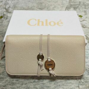 Chloe クロエ フラップ付き ロングウォレット　長財布 malou マロウ