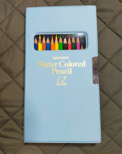 SAKURA サクラ　水彩色鉛筆　12色　 色えんぴつ