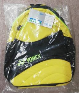 ♪♪ YONEX ヨネックス リュックサック 容量14L サイズ 30×15×42cm BAG1589 イエロー ナイロン バックパック ユニセックス 32-59