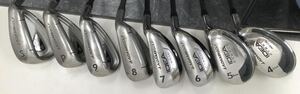 ◎　ADAMSGOLF　アダムスゴルフ　IDEA　IDEAHYBRID　アイアン8本セット　一部ヘッドカバー付属　右利き用　32-16