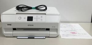 ◎　エプソン　EPSON　カラリオプリンターインクジェット複合機　EP-712A　2019年発売　ホワイト　白　32-67