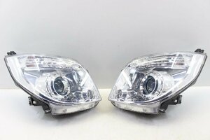 美品/キズ無　パレット　MK21S　前期　ヘッドライト　左右　セット　キセノン　HID　レベ付　コイト　100-59175　268799+268800-C431