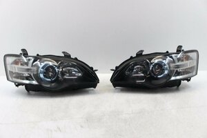 美品　レガシー　レガシィ　BP5　前期　ヘッドライト　ブルー　左右　コイト　100-20791　キセノン　HID　打刻2B　312301-312302