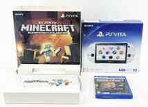 中古ゲーム機 PlayStation Vita Minecraft Special Edition Bundle PS Vita ヴィータ マインクラフト_画像1