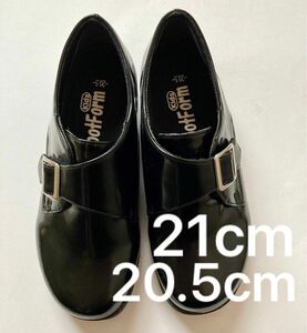 フォーマル　靴　革靴　黒　21cm 20.5cm 入園式　入学式　入園入学　卒園式　発表会　結婚式　七五三