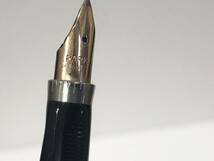 PARKER パーカー ペン先 14K POINT USA 刻印有 XF STERLING CAP＆BARREL スターリングシルバー 万年筆 筆記用具 文房具 現状品 AC046000_画像2