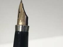 PARKER パーカー ペン先 14K POINT USA 刻印有 XF STERLING CAP＆BARREL スターリングシルバー 万年筆 筆記用具 文房具 現状品 AC046000_画像3