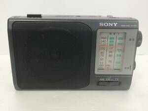 SONY ソニー 3BAND 3バンド RADIO ラジオ ICF-810V FM/AM 動作確認済 AB153060