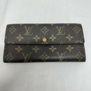 LOUIS VUITTON ルイヴィトン M61725 モノグラム ポシェット ポルトモネクレディ 長財布 ロングウォレットブラウン系 LV