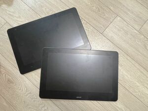 美品 WACOM Cintiq Pro 16 DTH-1620 15.6型 液晶 ペンタブレット 2台 セット ワコム プロ 液タブ イラスト 編集 イラストレーター 副業