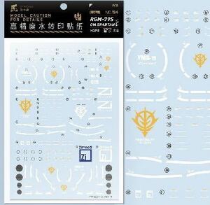 HG 1/144 ギャン用水転写式デカール　並行輸入品