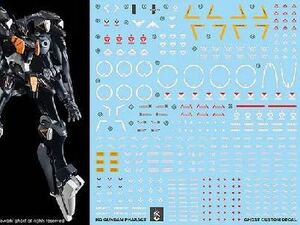 HG 1/144 水星の魔女 ガンダムファラクト用水転写式デカール　並行輸入品