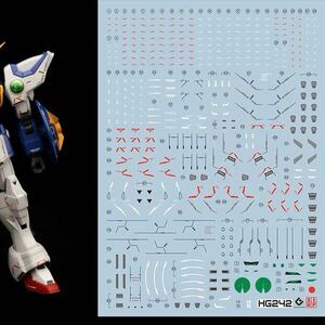 HG 1/144 シェンロン ガンダム用蛍光水転写式デカール　並行輸入品