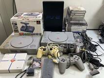 （3-245）SONY PS2 PS ゲーム機本体　ソフト　コントローラー　マスコン　ソニー_画像1