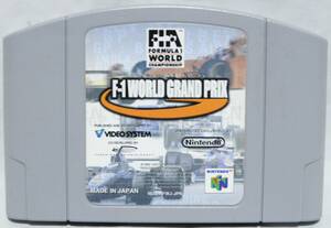 NINTENDO 64 F-1 WORLD GRAND PRIX