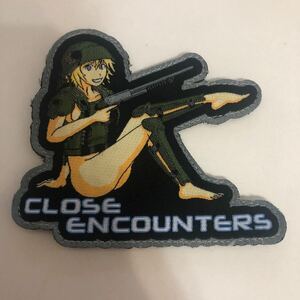 サバイバルゲーム用 ワッペン モラールパッチ CLOSE ENCOUNTERS