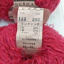 100円〜 パピー 毛糸 手芸材料 編み物◆リングリング 色番113・7玉_画像4