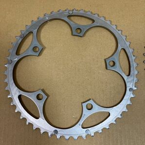 シマノ ロード Ultegra アルテグラ チェーンリング 9s PCD 130 52T 39T アウター インナー セット 6500 7700の画像7