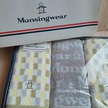 未使用　マンシングウエア　フェイスタオル3枚セット　フェイスタオル タオルセット　Munsingwear_画像6