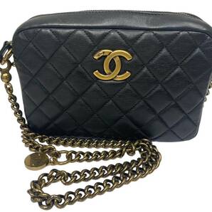 美品！レア！CHANEL シャネル ラムスキン クルーズライン マトラッセ チェーンバッグ ショルダーバッグ ポシェット レザー カメラバッグの画像1